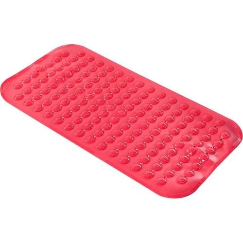 Large size Strong Suction Bathroom Mat Pad odorless Anti Slip Bath Shower Mat PVC Massage particles Foot