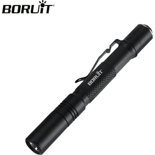 BORUiT BC20 CREE XP-G2 LED Mini Medical Flashlight 215 Lumens 4-Mode IPX8 Torch Memory Function Lantern for Working EDC Camping