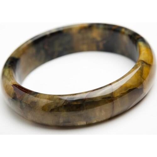 Inner Diameter 59mm Genuine Natural Pietersite Gems Stone Fashion Powerful Crystal Bangle Bracelets