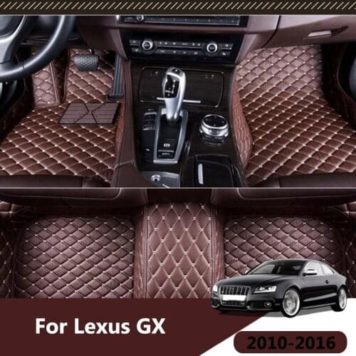For Lexus GX 2016 2015 2014 2013 2012 2011 2010 Car Floor Mats Carpets Rugs Foot Pads Custom