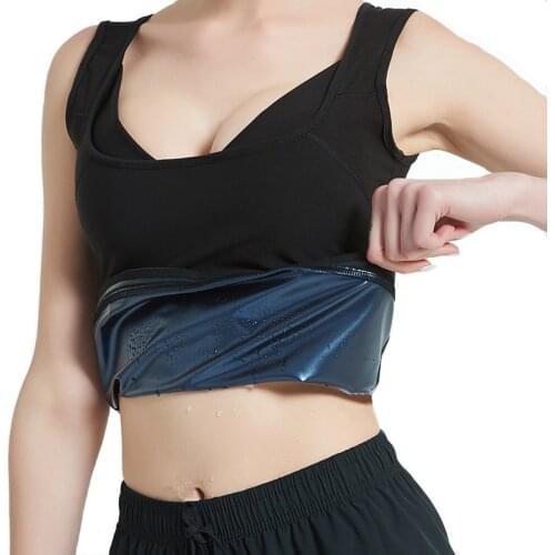 Body Shaper Set Sweat Sauna Pants Sauna Tops Thermo Slimming Vest Fitness Control Panties Waist Trainer Slimming Shapewear Set