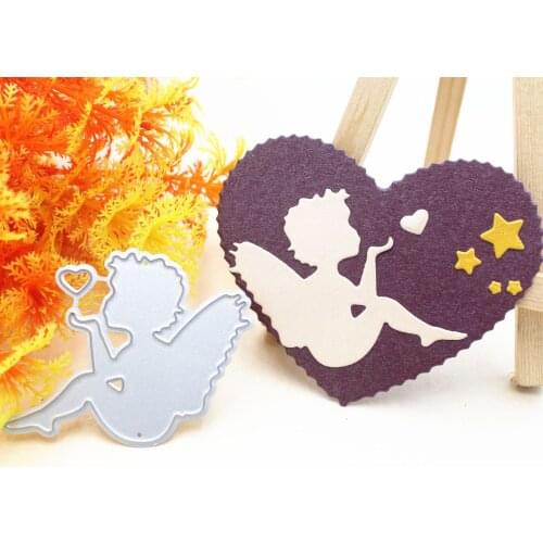 Angel Metal Cutting Dies Stencil Scrapbooking Embossing Card Making Album Diary Craft Supplies DIY Stamp and Die Cut Mold