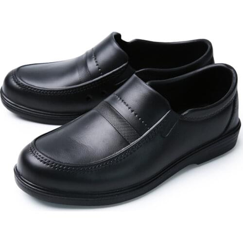 High Quality Kitchen Chef Shoes For Men Breathable Antiskid Oil-Proof Cook Work Shoes Leisure Flats Kitchen Shoes NEW Size 38-44