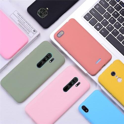 Soft Matte Case For Xiaomi Redmi 9 Case Silicon Back Cover Phone Case For xiaomi redmi 9 Soft Case Redmi9 etui coque shell funda