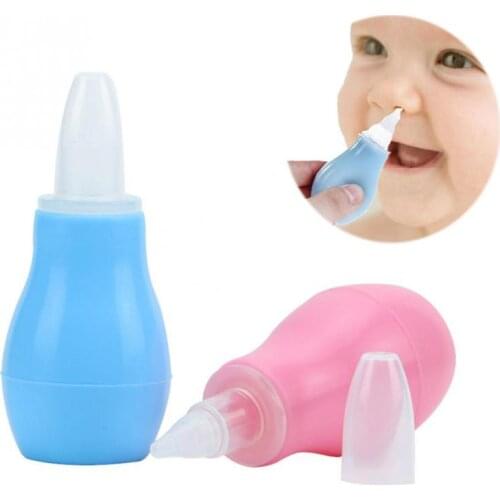 Portable Baby Toddler Nasal Aspirator Nose Mucus Cleaner Snot Sucker Pumpws