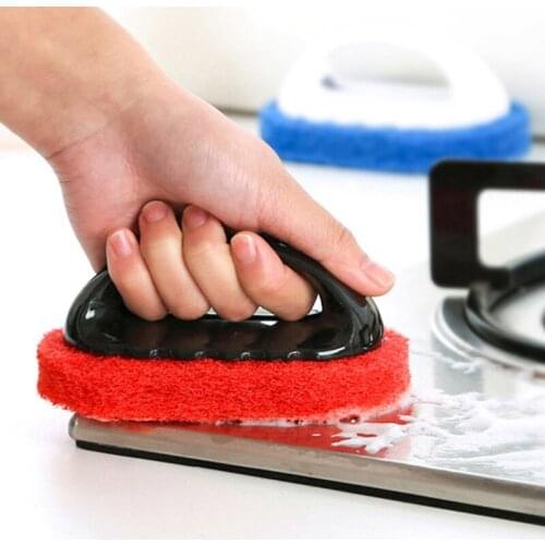 Strong Decontamination Bath Brush Sponge Tiles Brush Strong Decontamination Bath Brush Kitchen Clean Tools