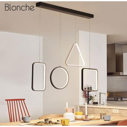 Nordic Led Pendant Lights Modern Industrial Dining Room Pendant Lamp for Home Kitchen Bedroom Loft Decor Hanging Light Fixtures