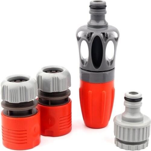 1Set Hi-Quality Garden Irrigation Water Gun Lawn Flower Watering Sprinkler Variable Spray Patterns Car Wash Water Guns +3 Parts