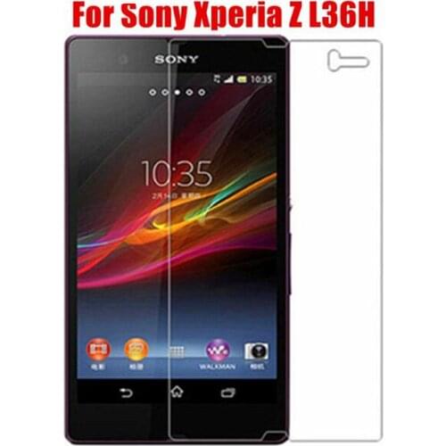 For Sony Xperia Z l36h C6602 C6603 Protective Glass Phone Screen Protector on sony z L36H C6606 C6616 Safety Tempered Glass