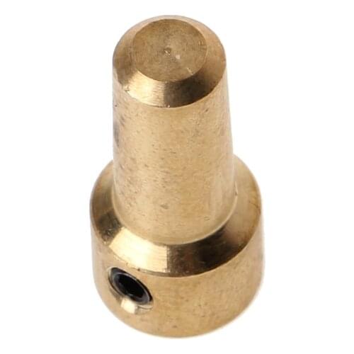 Brass 3.17mm Electric Drill Chuck JT0 Coupling Motor Shaft Coupler Clamp Fixture