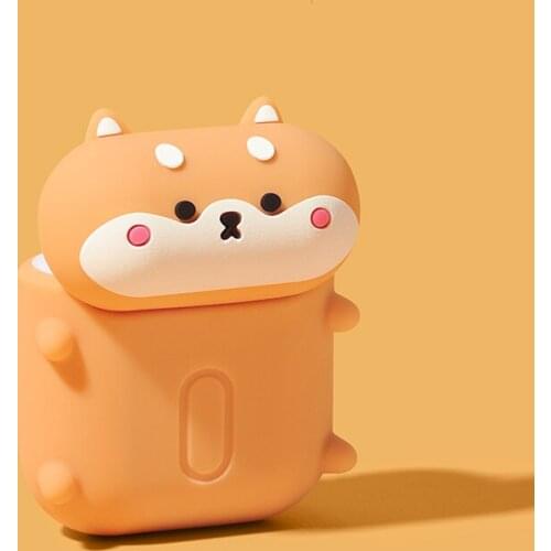 3D Pet Dog Cartoon Case For Airpods 1 2 Case Silicone Earphone Bluetooth Wireless Protective Cove For AirPods Pro 3 cute case