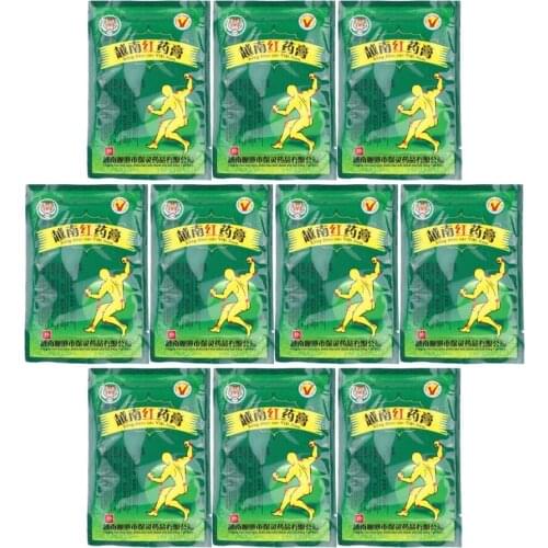 80 Pieces/10 Bags Vietnam Red Tiger Balm Plaster Muscular Pain Stiff Shoulders Pain Relieving Patch Relief Health Care Product