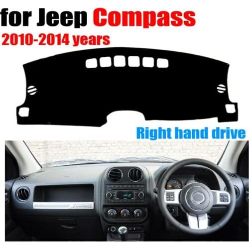 Free shipping!!! Car dashboard covers mat for Jeep Compass 2010-2014 years Right hand drive
