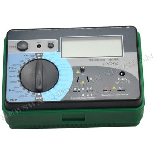 DY294 Digital Transistor Tester DC Parametric Capacitance SCR FET 1000V Reverse Voltage Magnification