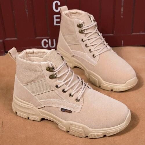 Cuero work dress shoe sneaker informales hot boot coturno botas for slip para boots 2020 casual leisure western sale canvas man