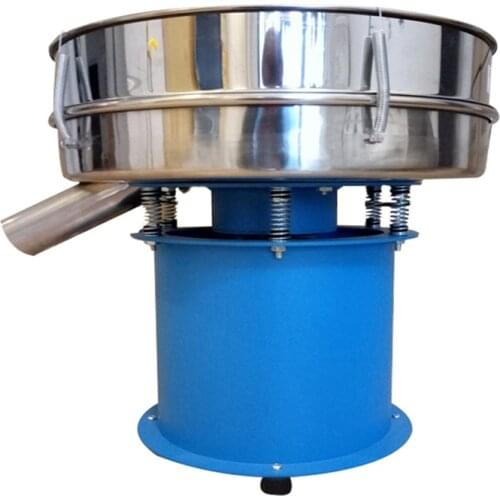 450 Type Electric Vibrating Screening Machine 220V Electrostatic Powder Chinese Medicine Sieve Sand Vibrating Screening Machine