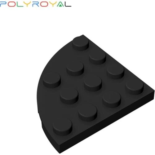 Building Blocks Technicalalal DIY 4x4 Rounded arc Wedge plate MOC Creativity Educational toy for children birthday gift 30565