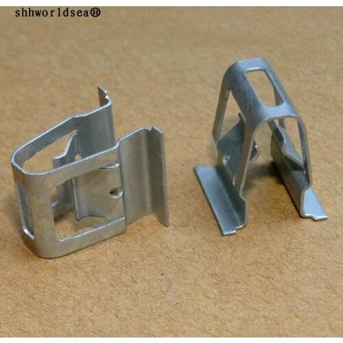 Shhworldsea car metal clip Door trim panel for audi vw slivery color