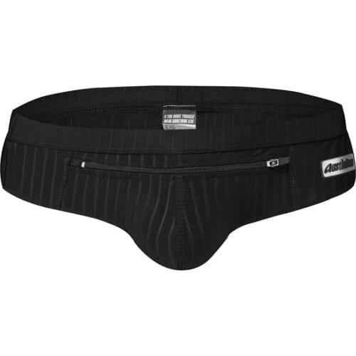 2021 New Mens Triangle Swim Trunks Low Waist Sexy Bikini Swimwear European American Fashion Summer Spa Beach Surfing Sports