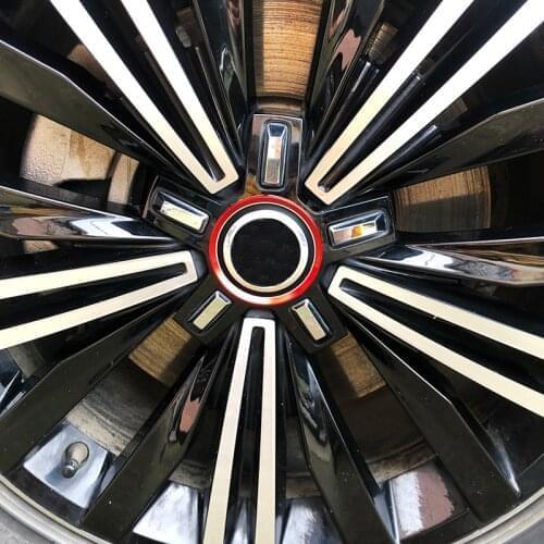 NEW Sale Car Styling Ring Wheel Hub Decoration Circle For Peugeot 3008 4007 4008 5008 508 RXH SW Partner 308 206 RCZ Accessories