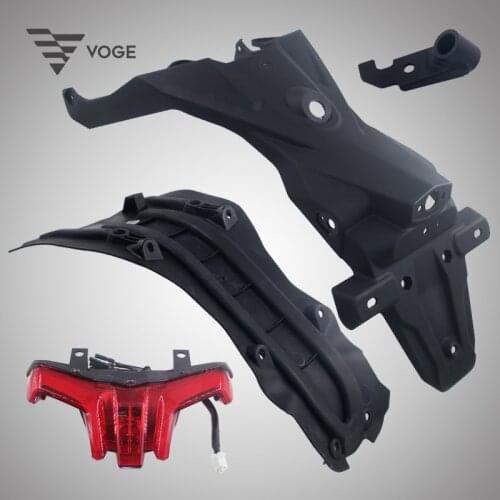 Original Rear Fender Rear Inner Panel Bracket Tail Lamp Apply for Loncin Voge 500ds