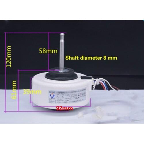 Original air conditioning indoor plastic sealing motor RA20A3 fan air supply motor 20W reverse