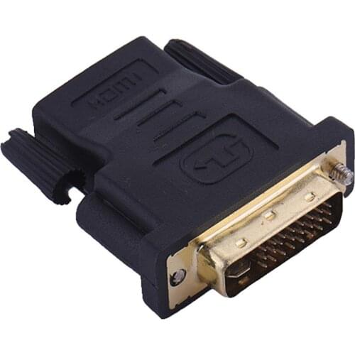 1080P DVI Male To HDMI Female Converter HD TV Cable M-F Adapter For HDTV Video Converter Cable