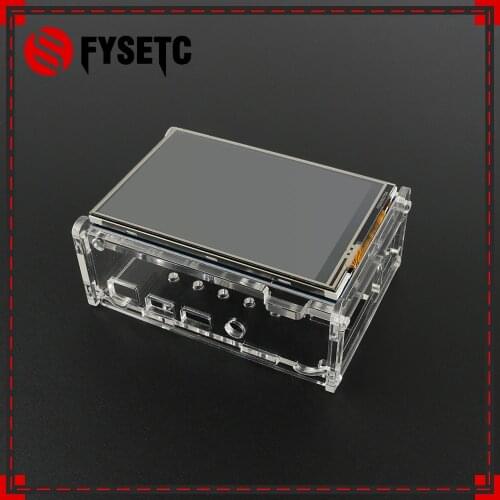 Raspberry Pi 4 Display 3.5 inch TFT Touch Screen 480*320 Display Monitor With Acrylic Case Enclosure for Raspberry Pi 4 Moddel B