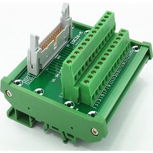 IDC-26 DIN Rail Mounted Interface Module