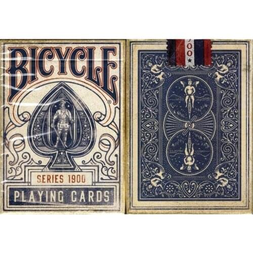Bicycle 1900 Series Playing Cards Marked Ellusionist Vintage Deck USPCC Poker Magic Card Games Magic Tricks Props