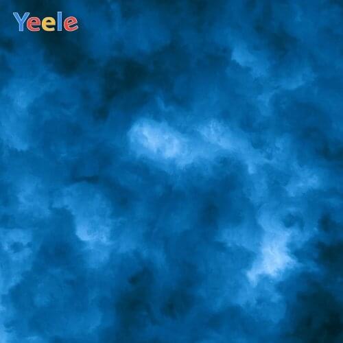 Vintage Grunge Gradient Solid Blue Cloud Abstract Backdrop Vinyl Photocall Photography Background For Photo Studio Photophone