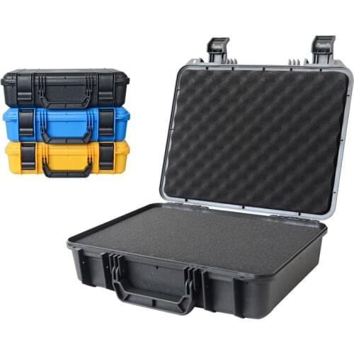 370X285X105mm Safety Box Tool Box Impact Resistant Sealed Equipment Camera Instrument Toolbox Moisture-proof Box with foam
