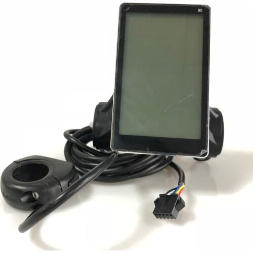 M5 Display LCD Screen for Electric Bike Speedometer Scooter Big Scale Size Slim with Controller 350W/600W