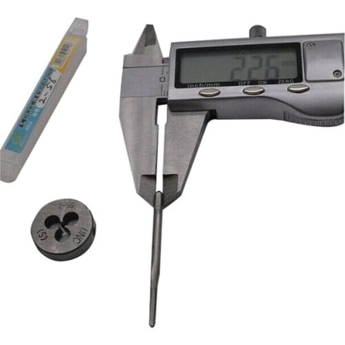 1PC 2-56 Tap + 1PC 2-56 Die UNC British US Made Right Hand Taper (S)