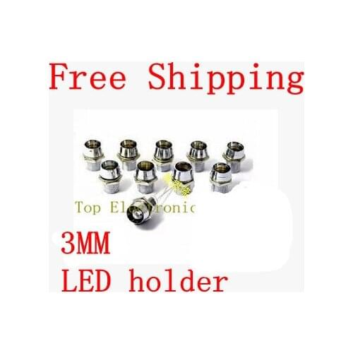 100pcs/lots 3mm LED Holder Clip Cover Stents Wholesale and Retail in stock