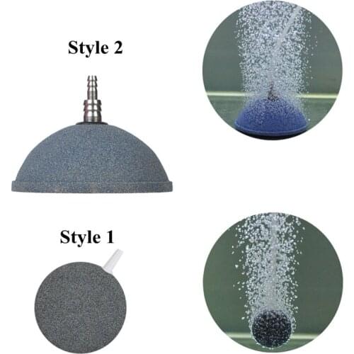 1pcs 40/50/60/70/80mm Bubble Stone Aerator for Aquarium Fish Tank Pump Hydroponic Oxygen Plate Mini Air Pump Accessories