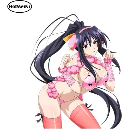 HotMeiNi 3D Sexy Car Stickers High School DxD Himejima Akeno Rias Gremory Render Car Styling JDM Vinyl Decal Car Accessories