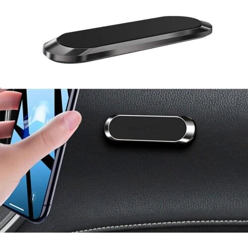 Strip Shape Magnetic Car Phone Mount Dashboard Holder Stand for Peugeot 308 206 307 407 207 208 508 2008 3008 Volvo S60 XC90 V40