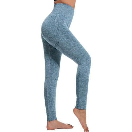 Fashion Lady Hollow Breathable Hip Fitness Pants Quick-Drying Stretch Fitness Riding Pants