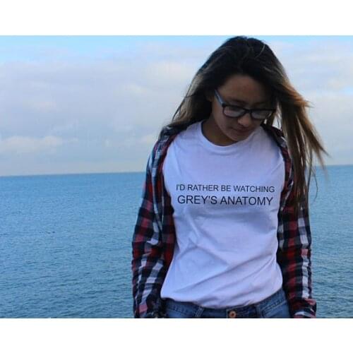 Unofficial merchandise T-shirt Greys Tee Top women instagram fashion greys t shirt tops