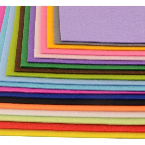 New Arrivals Cloth Interior Decoration Sewing Dolls 100% Polyester Nonwoven Gift Package Black Colour Shoes Hats Felt Fabric CM