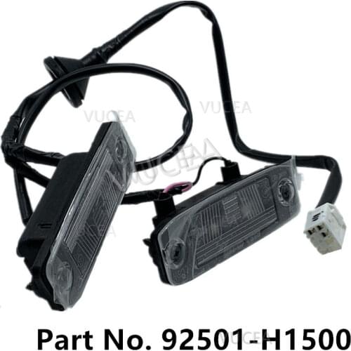 New Oem Genuine License Plate Lamp 92501H1500 For Hyundai Terracan 2003 2004 2005 2006 OEM 92501H1500 92501 H1500 92501-H1500