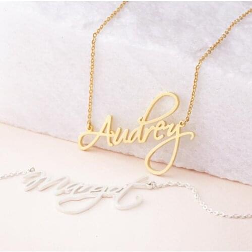 Necklace Name Gold Nameplate Necklace Dainty Name Jewelry Name Necklace Name Necklace Child Name Necklace Girl Birthday Gift