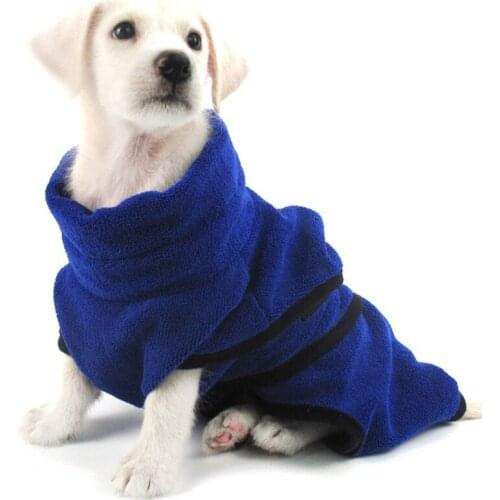 Pet Dog Towel Soft Drying Bath Pet Towel For Dog Cat Hoodies Puppy Super Absorbent Bathrobes Cleaning Grooming Product