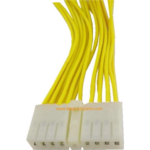 SH A2 excavator throttle motor drive panel plug connector