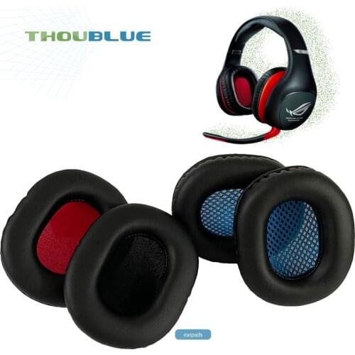 THOUBLUE Replacement Ear Pad For Asus Vulcan Pro Rog Earphone Memory Foam Cover Earpads Headphone Earmuffs