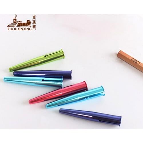 6 Color pencil lengthener metal cap extension Art supplies Student school stationery