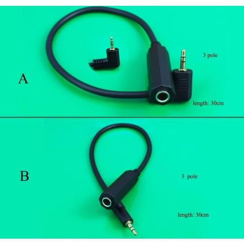 6.35 Female to 3.5 Male Plug Jack Stereo for Hifi Mic Audio Extension Cable Short 3.5mm Male 6.35MM Female Audio Line cable