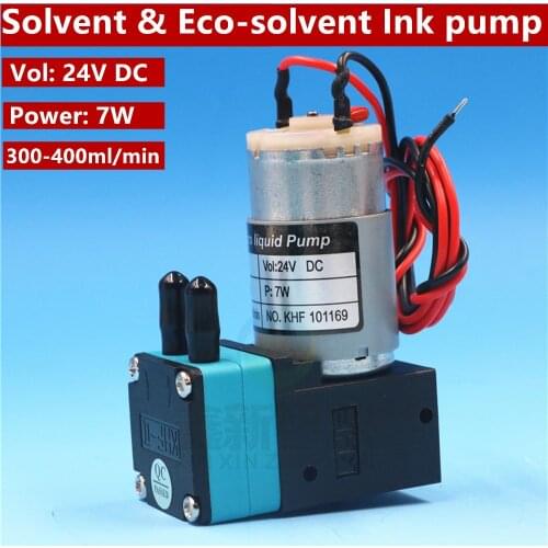 Outdoor Eco-solvent Printer small ink pump 24V 3W Solvent Printer Ink Pump 24V DC 7W Micro liquid pump for Inkjet Printer Allwin