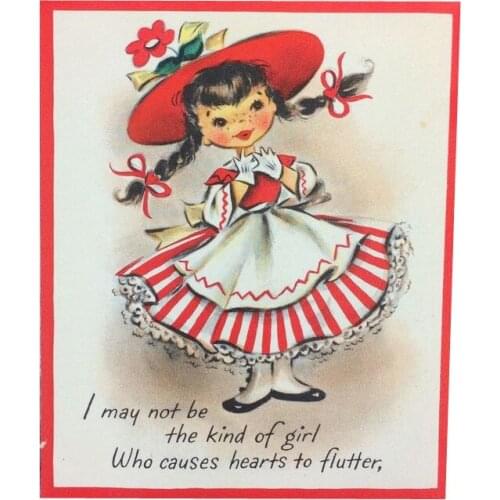 Vintage Spring Girl Layering Die for Scrapbooking Dies Free Shipping